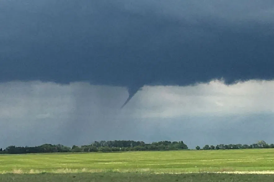 Funnel clouds possible in southwest Sask., thunderstorm warning in southeast