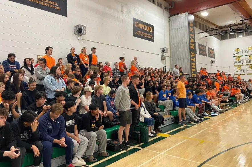 Regina high school hosts reconciliation volleyball tournament