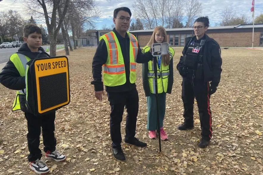 Cool backpack!: Patrollers to monitor speeds in Regina school zones