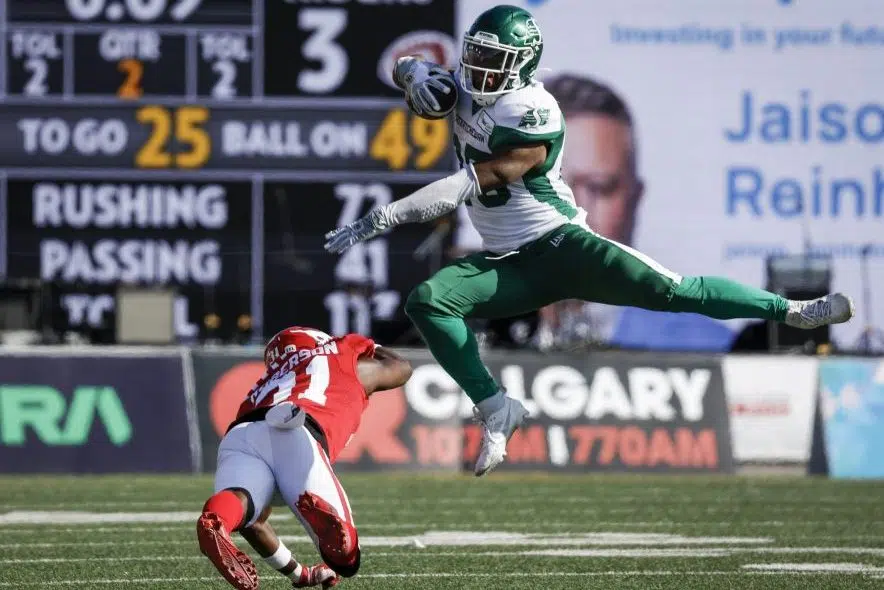 Riders seek to clinch playoff spot in clash in Calgary