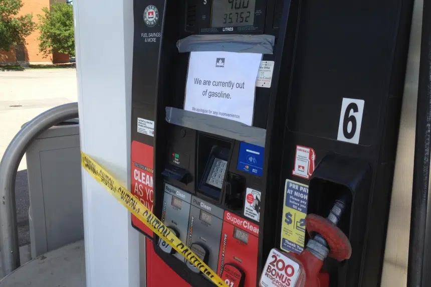 Most Regina PetroCanada stations run out of fuel 980 CJME