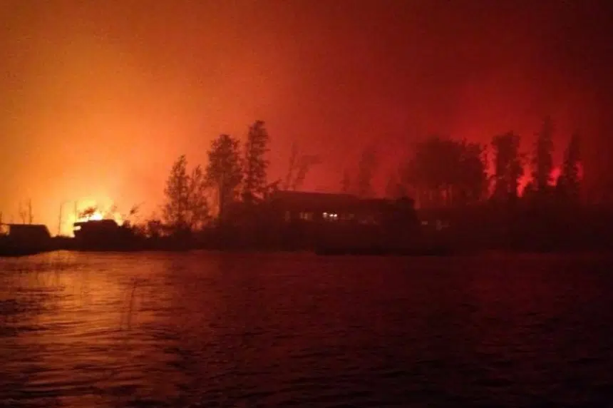 Lac La Ronge communities evacuate as fire creeps closer 980 CJME