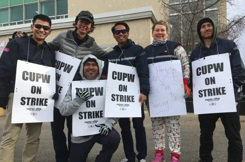 Postal workers on picket lines, rotating strike hits Regina 980 CJME