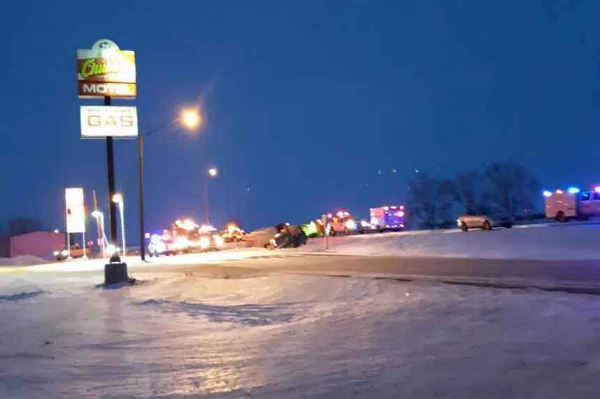 2 people dead after Highway 1 crash at Belle Plaine 980 CJME