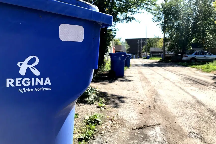 City of Regina checking blue bins, wants better recycling 980 CJME