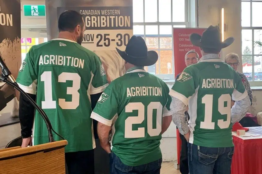 Agribition, Saskatchewan Roughriders announce multi-year partnership