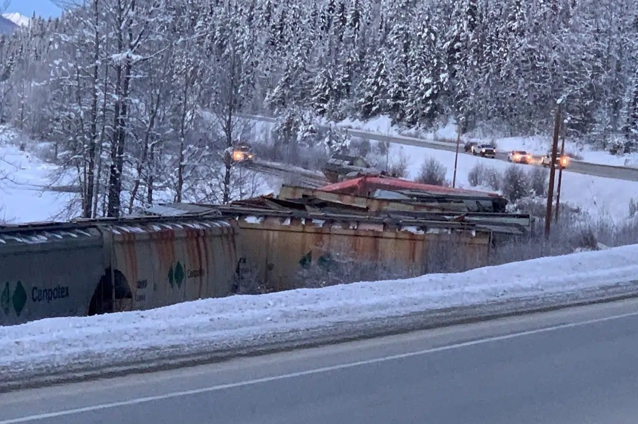 No injuries in B.C. train derailment, environmental crews assessing impacts: CN