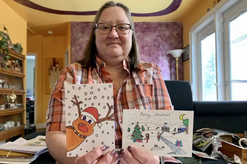 Regina woman turns family tradition of sending troops Christmas cards into community affair