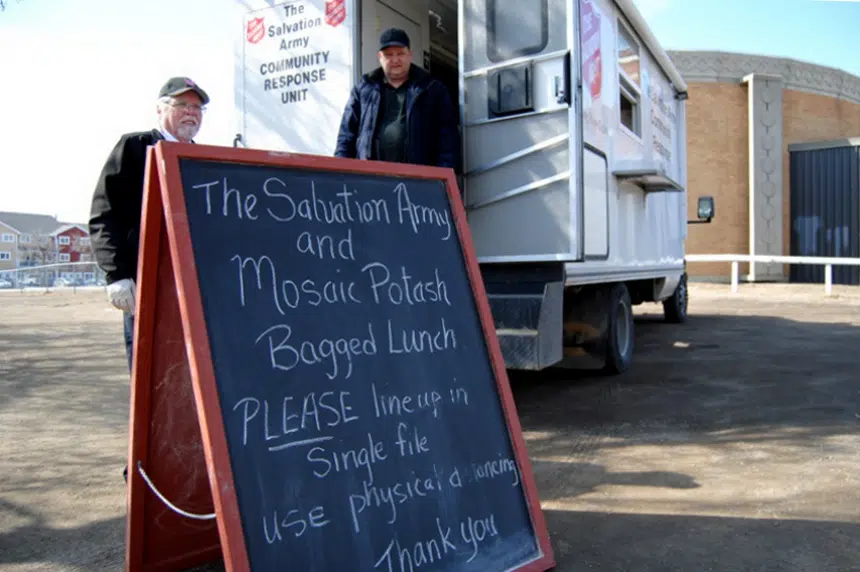 Salvation Army filling the gap with lunches after schools close