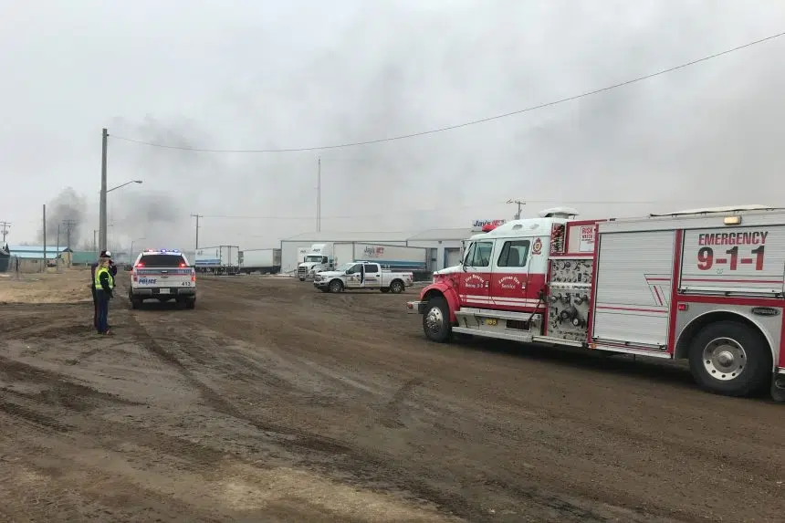Police, fire deal with explosion at Estevan business