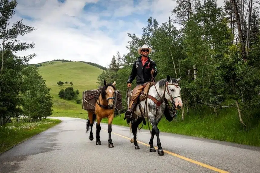 ‘Moments like this:’ Cowboy finishes Alaska-Calgary trek with Stampede honour
