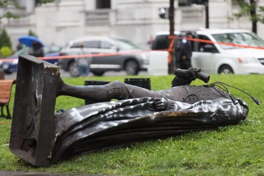 Canadians reluctant to remove statues of historical figures now seen as