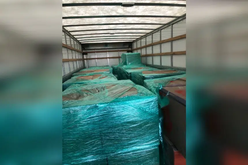 RCMP seizes nearly 4,000 pounds of marijuana after traffic stop on Trans-Canada