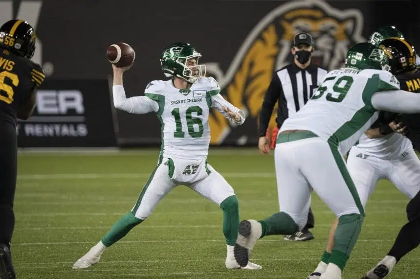 Roughriders Lose 24-3 To Tiger-Cats In Regular-season Finale | 650 CKOM