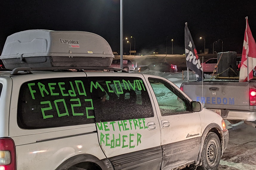 'Freedom Convoy' rolling its way east out of Saskatchewan - Vimarsana News