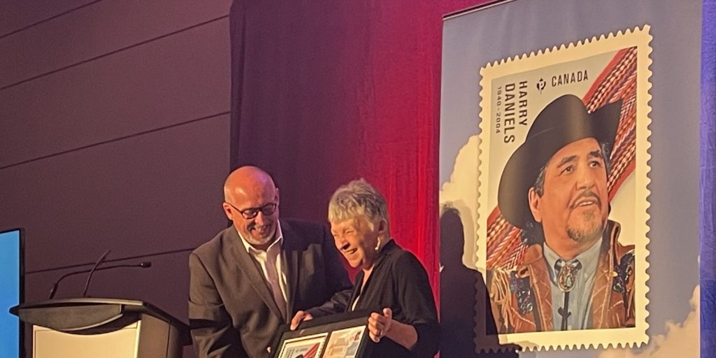 Metis leader Harry Daniels recognized on Canada Post stamp - Vimarsana News