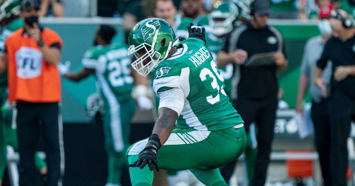Age is just a number for Riders' Charleston Hughes - Vimarsana News