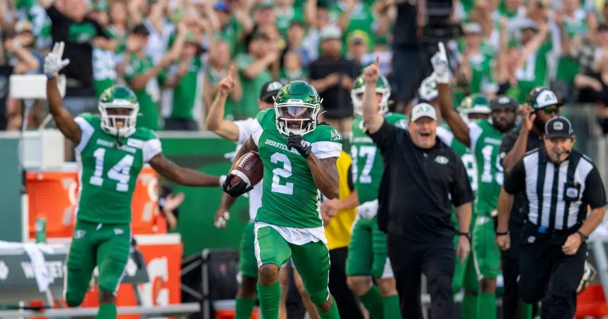 Riders’ Alford reaches historic milestone during special season | 650 CKOM