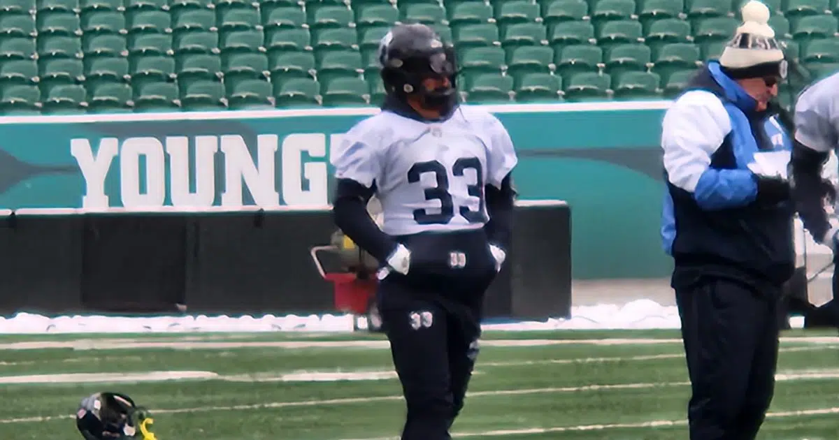 Andrew Harris looking for one more big moment at Mosaic Stadium 980 CJME