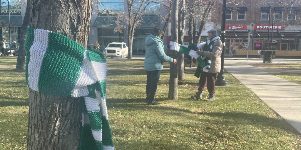 Scarves in the Park provide warm winter wear for those in need - Vimarsana News