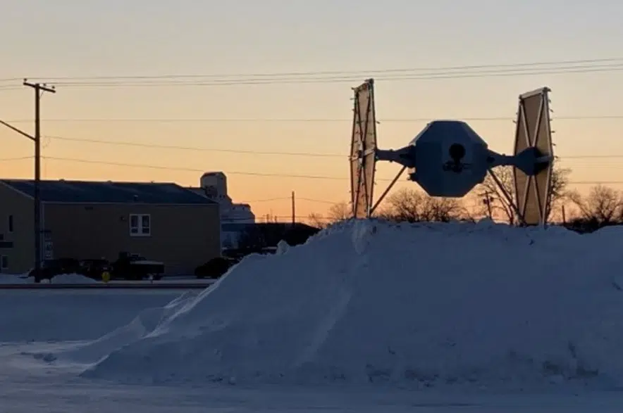 Watrous enters Star Wars realm with TIE fighter replica 650 CKOM