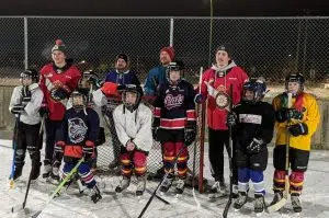 Family from Dubai taking part in Outdoor Hockey League