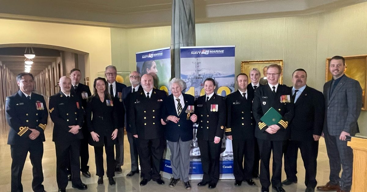 Saskatchewan celebrates 100 years of Royal Canadian Navy Reserve - Vimarsana News