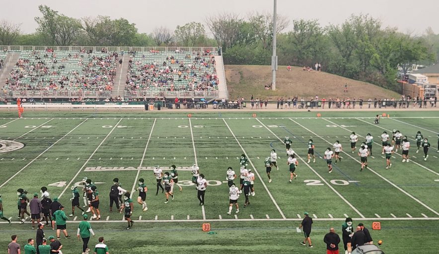 Riders' Green and White game cut short due to smoke - Vimarsana News