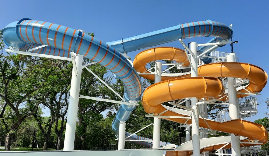 City asking people to stop pushing emergency stop button at Wascana Pool waterslides - Vimarsana News
