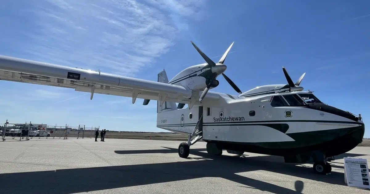SPSA unveils new water bomber to fight wildfires Sandbox Test