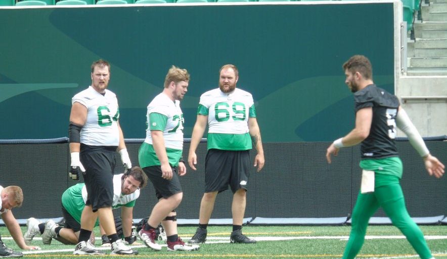Next man up: Injuries force shuffling along Riders' O-line - Vimarsana News