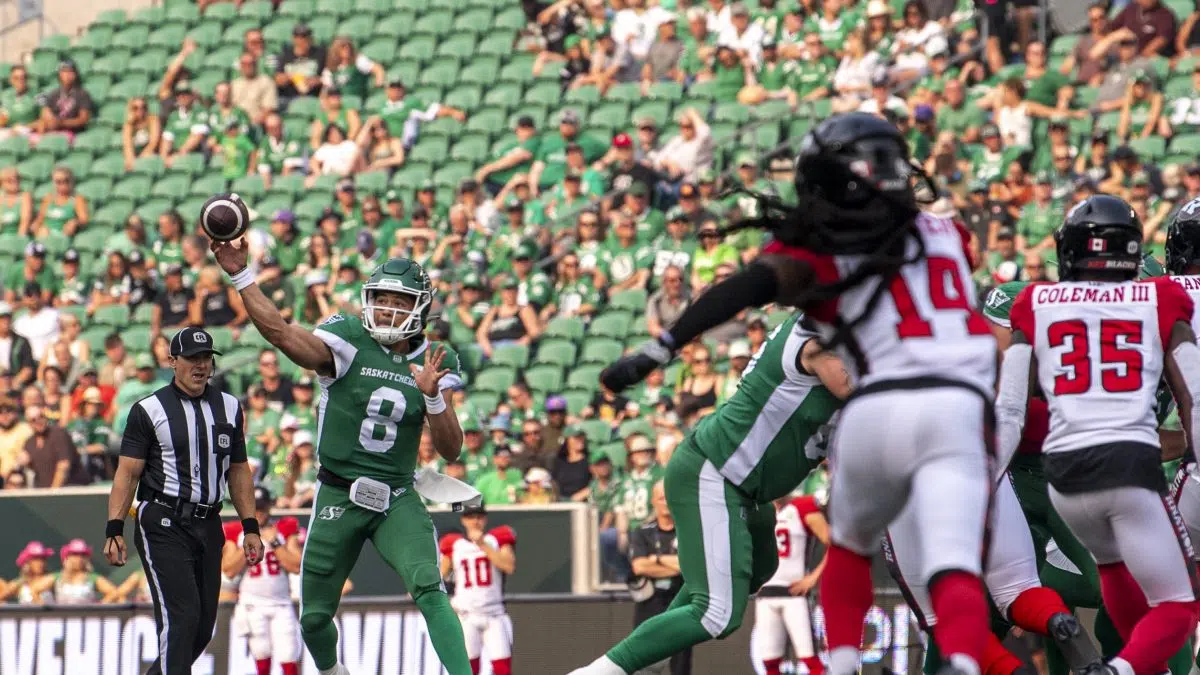 Riders' QB Mason Fine could miss 'two to three weeks' with hamstring pull:  Craig Dickenson - 3DownNation