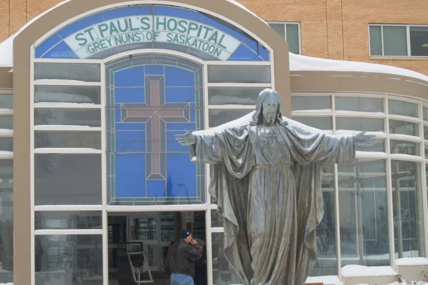 Security takes down man who brandished dummy grenade at St. Paul’s Hospital