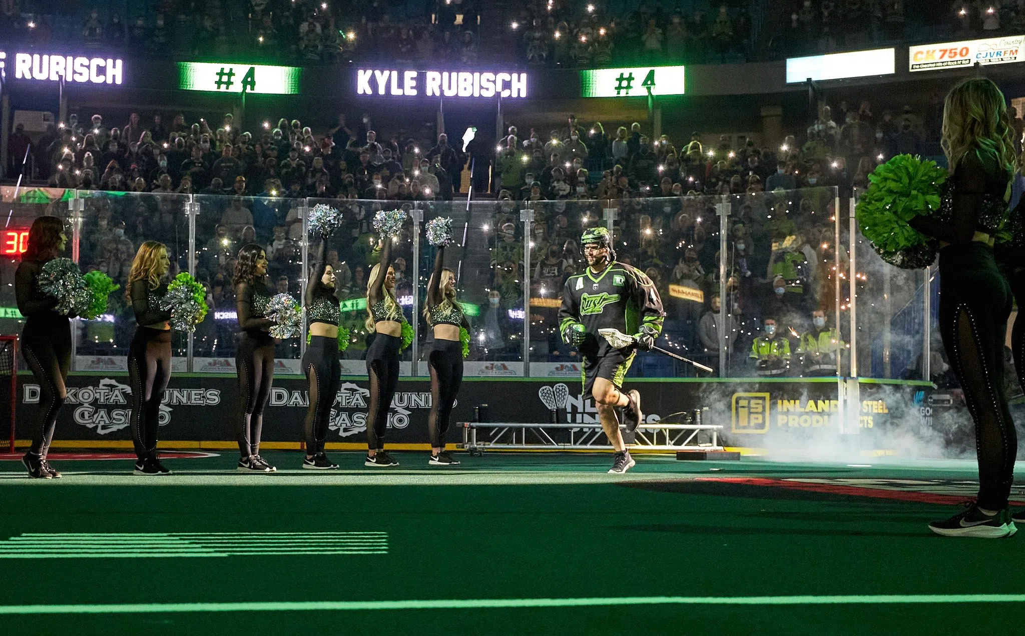 Roughnecks steal the show in Rush home opener