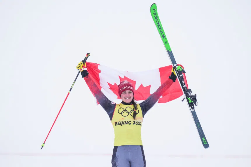 Canada's Thompson races to silver medal in women's ski cross
