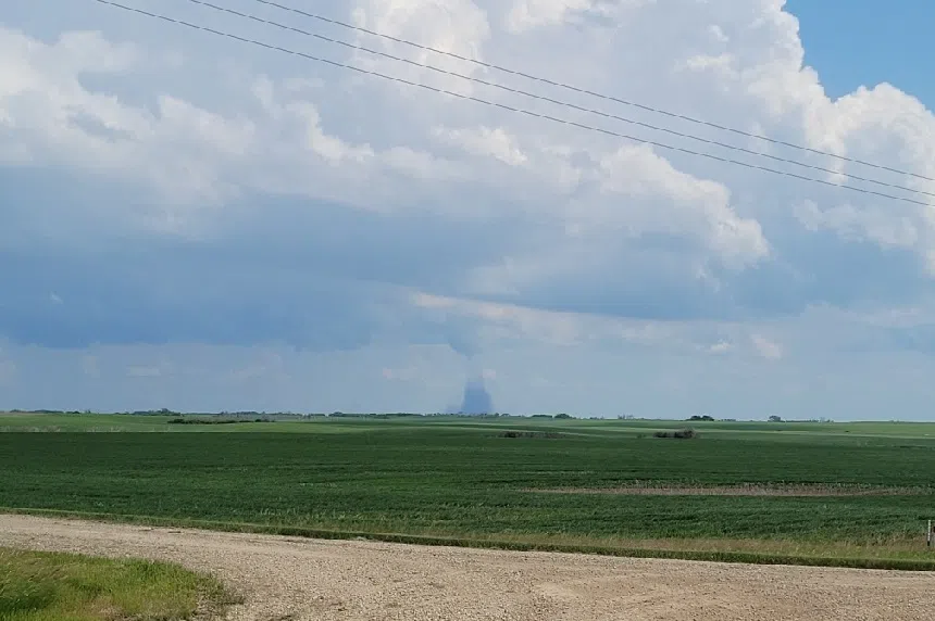 Tornado spotted in southern Saskatchewan