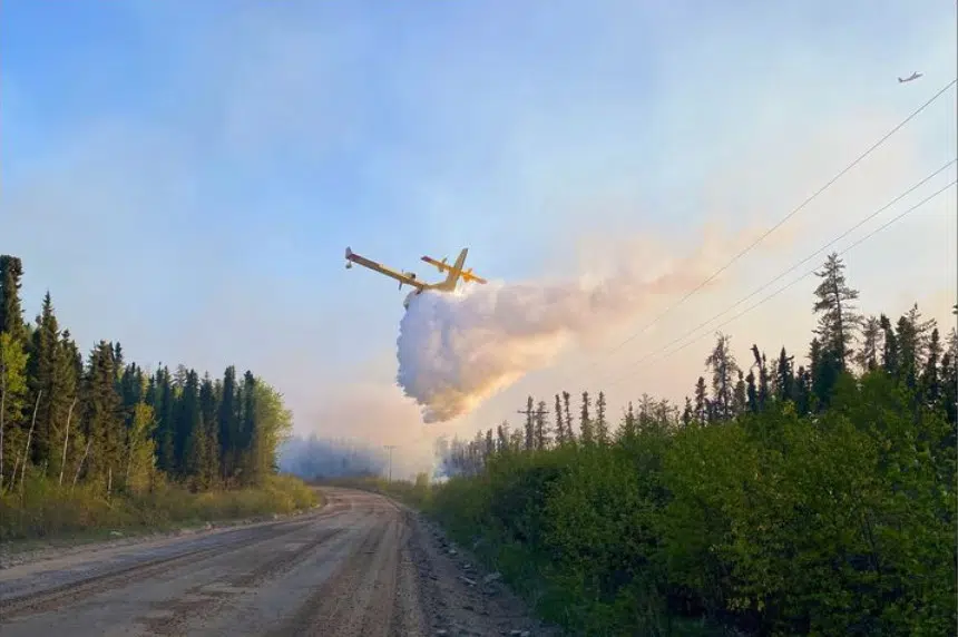 Wildfire prompts air quality alert for northern Saskatchewan