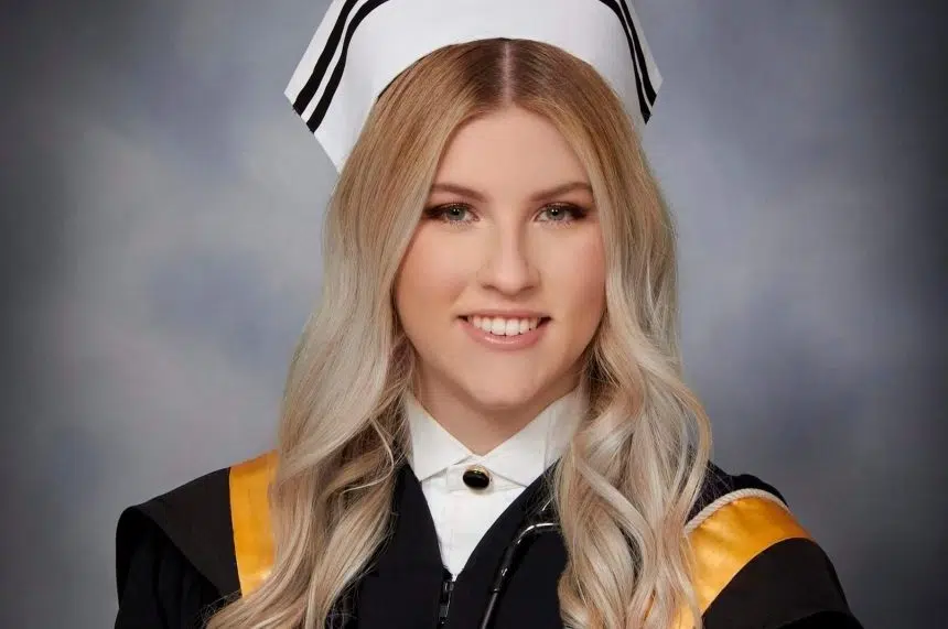 Young nurse logs nearly 300 hours in one month at Sask. hospital