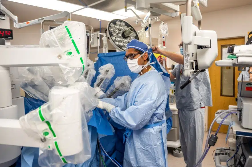 State of the art surgical robotics system now in use at St. Paul's Hospital in Saskatoon