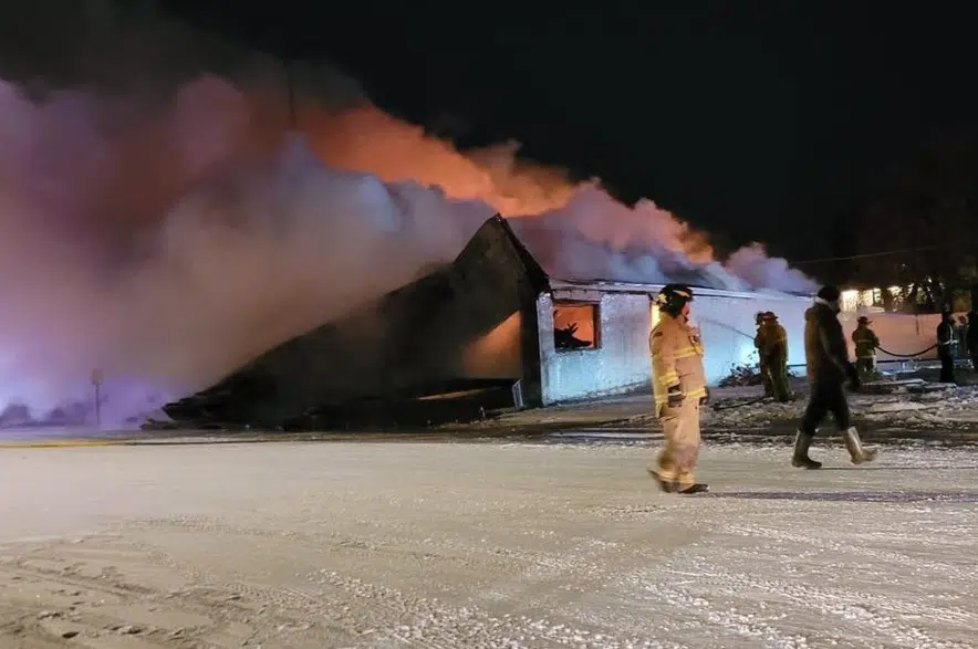 'It's pretty devastating:' Radville loses town office in fire
