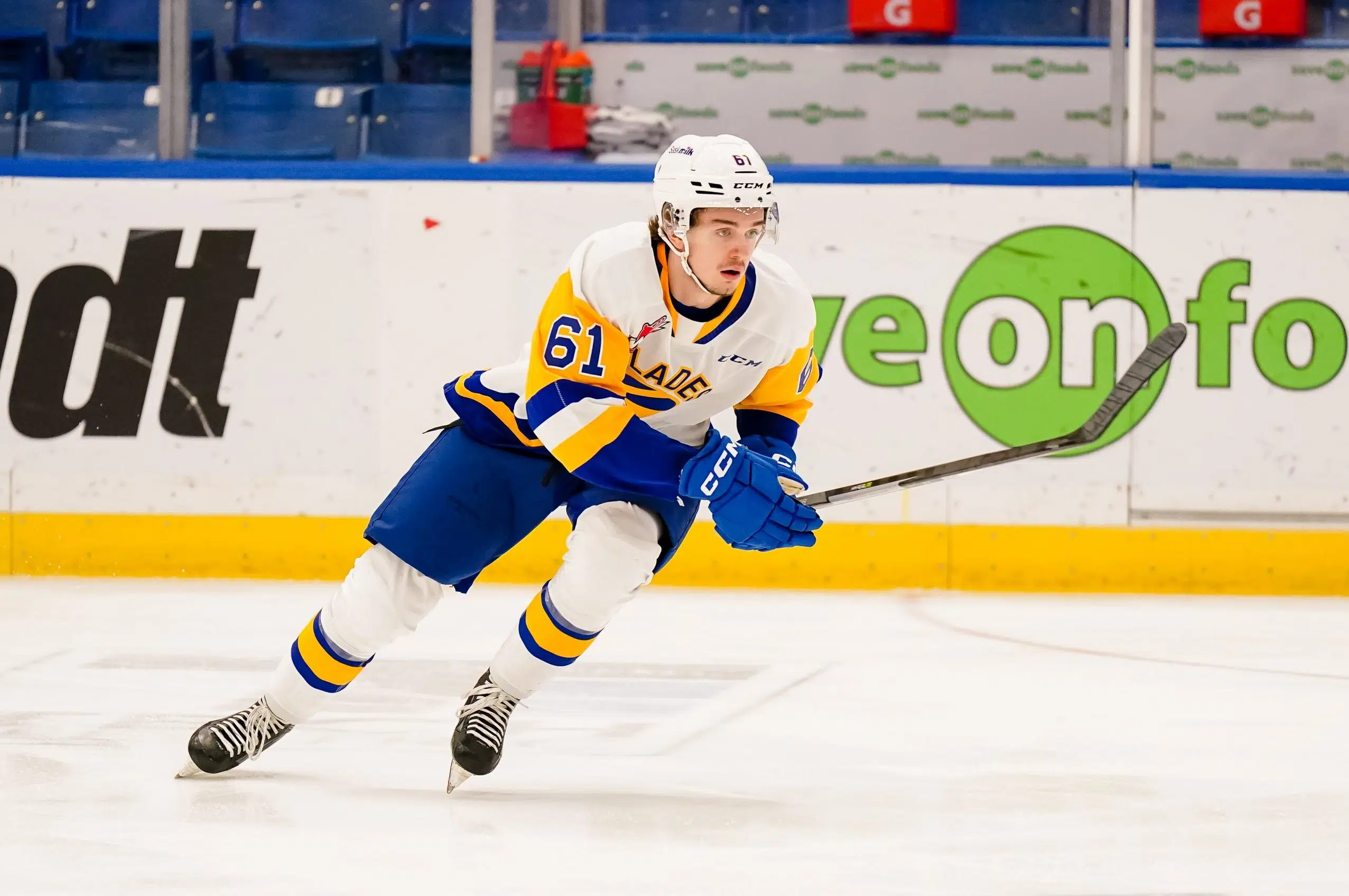 New Blades acquisition adjusting to life in Saskatoon