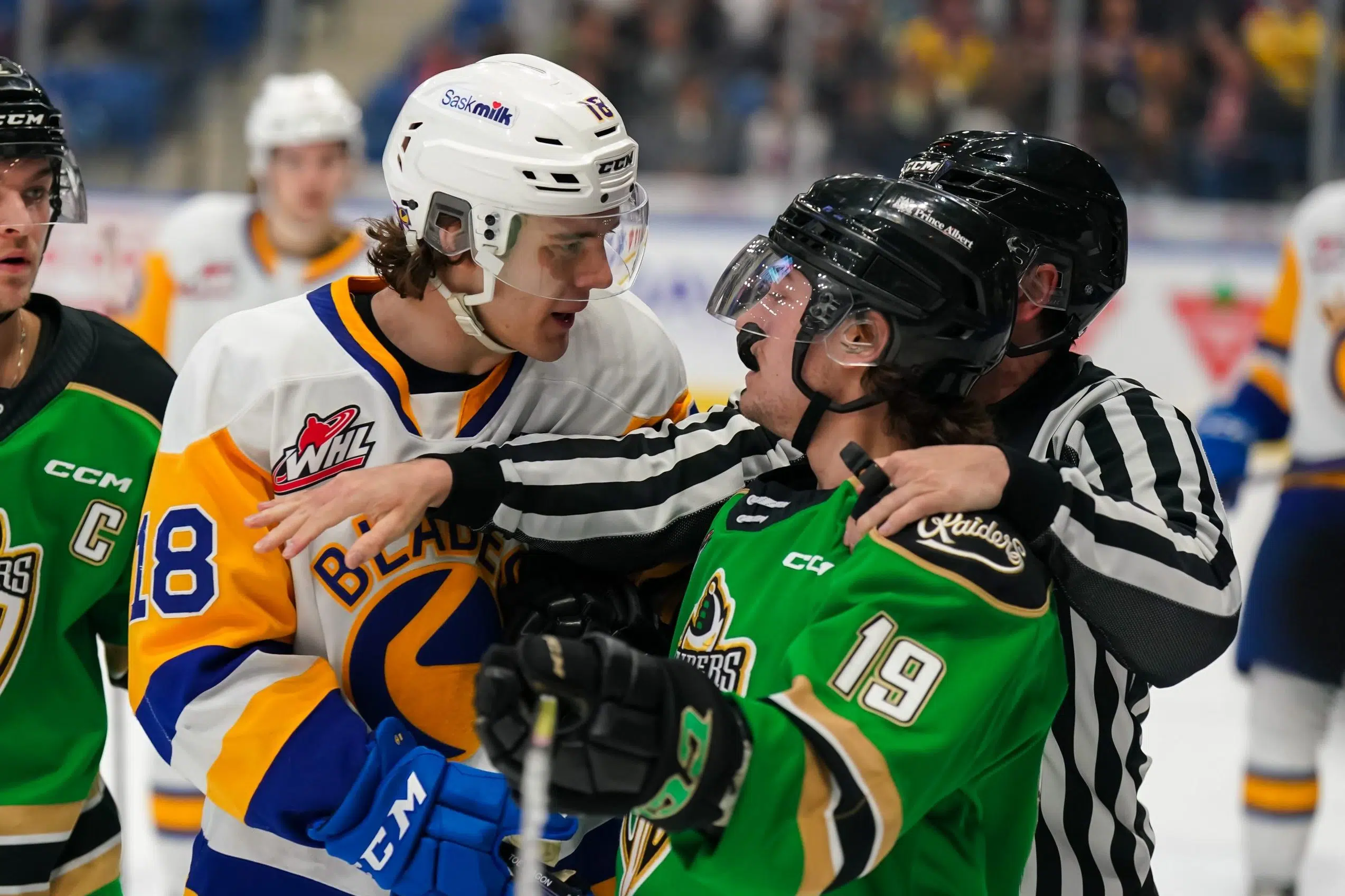 Blades’ win streak snapped at hands of Raiders
