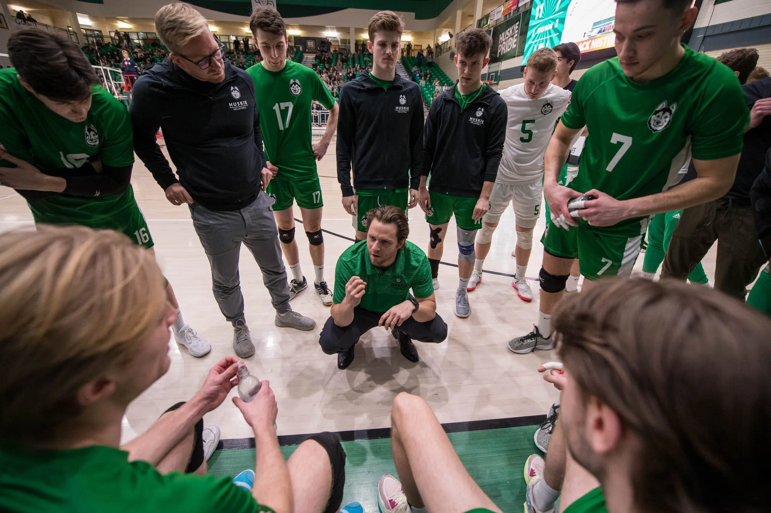 'The championship is the goal:' Huskie volleyball takes national stage