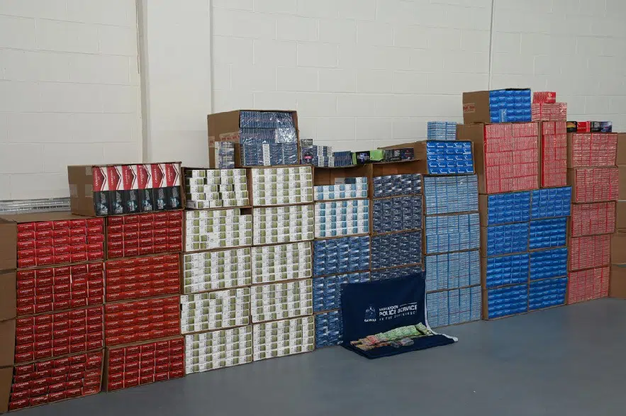 Not blowing smoke: Almost a million illegal cigarettes seized in Saskatoon
