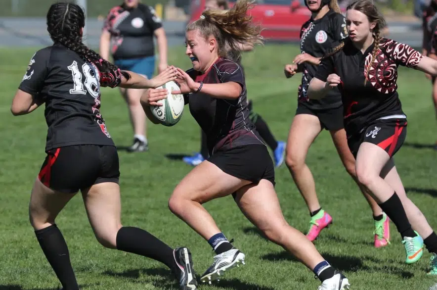 Young Saskatchewan rugby player competing abroad
