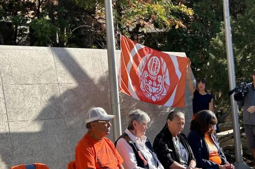 Survivors' Flag raised in advance of National Day for Truth and Reconciliation
