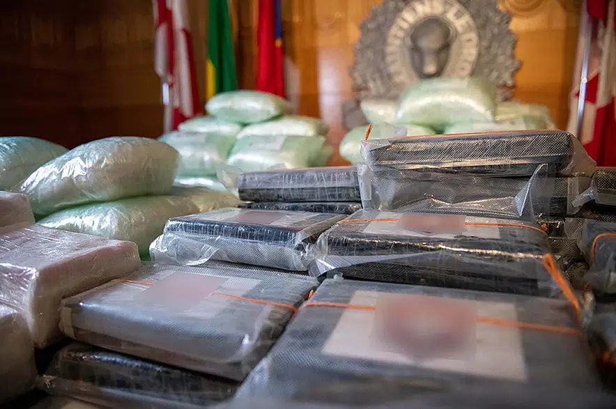 Sask. RCMP traffic unit seizes 155 kilos of meth, cocaine