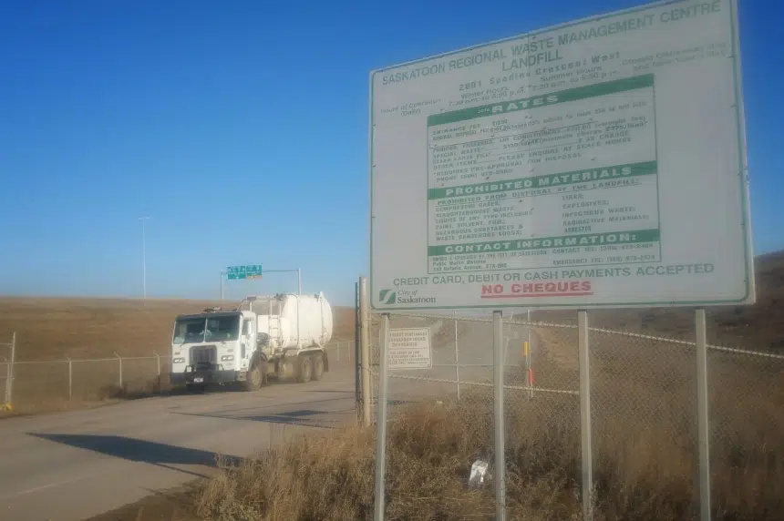 Saskatoon company banned from landfill as city investigates alleged