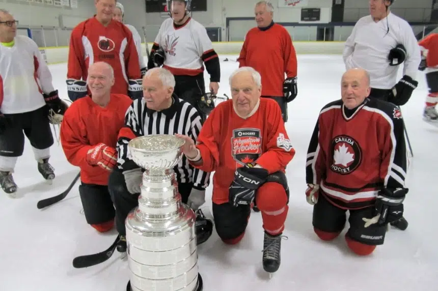 Stanley Cup pays a visit to Saskatoon old timers' hockey league | 650 CKOM