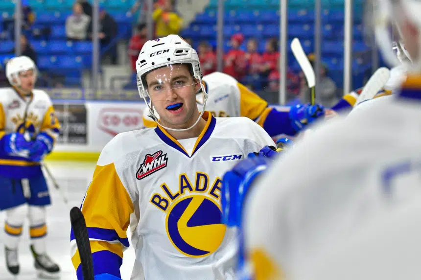 Blades end fourgame losing streak with win over Oil Kings 650 CKOM